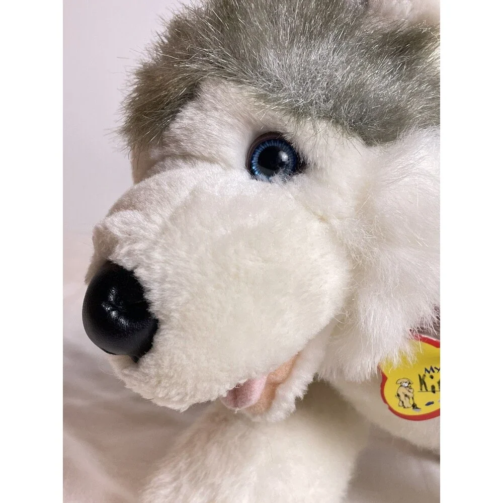 Build A Bear Siberian Husky Plush Dog Bearemys Kennel Pals 16” Stuffed Animal
